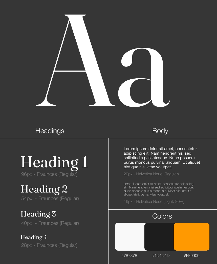 Services — UX/UI design, strategy, branding, development and motion