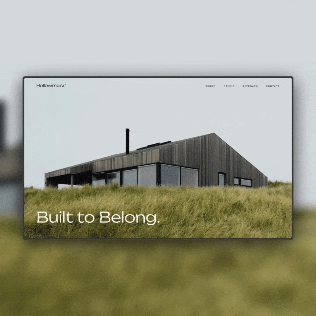 Hollowmark — residential architecture website